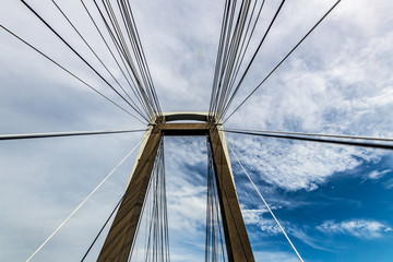 Fototapeta premium suspension bridge