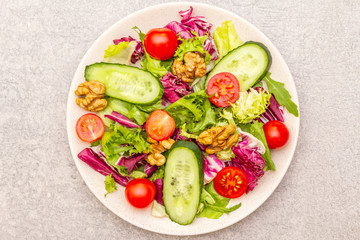 Fresh vegetables cooking background
