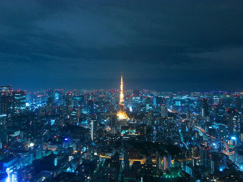 東京夜景 東京タワー 日本 Stock Photo Adobe Stock