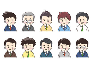 ビジネスマンいろいろ