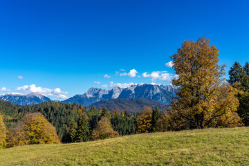 landscape near Garmisch Partenkirchen in Bavaria, Germany