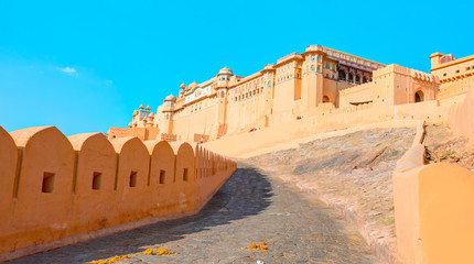 Amer (Amber) Fort - Jaipur Rajasthan, india 