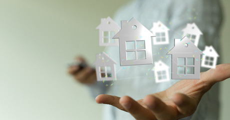 using futuristic interface of smart home automation iot