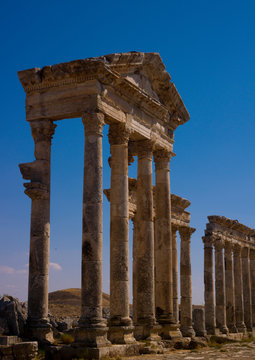 Columned Ancient Street, Apamea, Syria