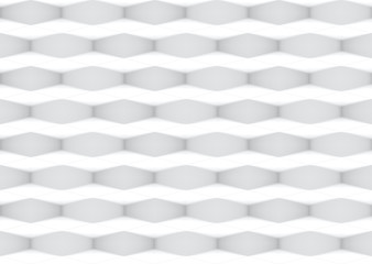 3d rendering. Seamless modern dark gray hexagonal shape pattern grid tile design wall texture background.
