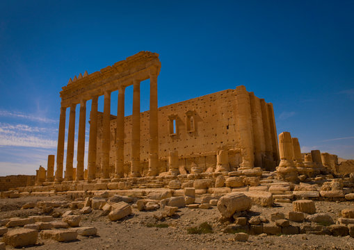 Temple Of Bel In The Ancient Roman city of Palmyra, Syria