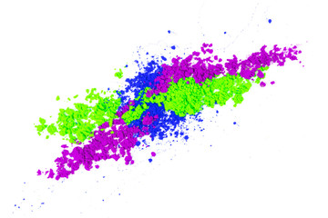 Natural colored pigment powder.