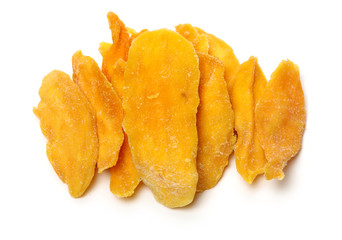 Mango. dry mango on the background