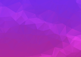 Obraz premium Abstract mosaic Purple Polygonal Geometric Triangle Background, Low Poly Style. Business Design Templates modern Triangle Background.