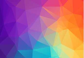 Abstract mosaic Colorful Polygonal Geometric Triangle Background, Low Poly Style. Business Design Templates modern Triangle Background.