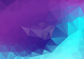 Abstract mosaic Dark Purple Polygonal Geometric Triangle Background, Low Poly Style. Business Design Templates modern Triangle Background.