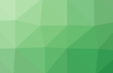 Fototapeta premium Abstract mosaic Green Polygonal Geometric Triangle Background, Low Poly Style. Business Design Templates modern Triangle Background.