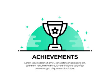 ACHIEVEMENT ICON CONCEPT