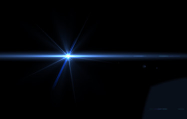 Abstract overlays background ,digital lens flare. Blue Light color.