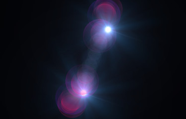 Lens flare overlay texture. Laser beams.light flare on black background object design abstract for overlay on you design. Easy to add overlay or screen filter over photos.