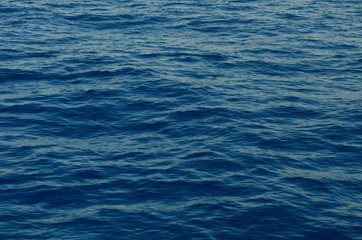 Naklejka na ściany i meble Clear blue water of the Mediterranean in Marmaris, Turkey