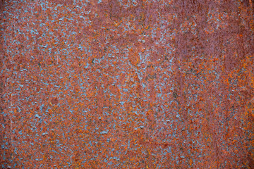 clouse up steel rusty old metal sheet. Abstract textured background