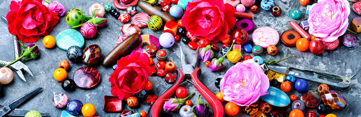 Beads, colorful beads