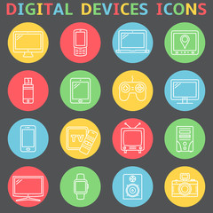 Device outline icons