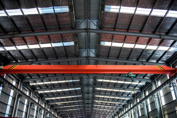 Workshop steel structure ceiling