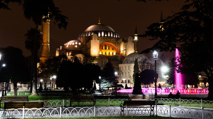 Fototapeta na wymiar One night in Istanbul