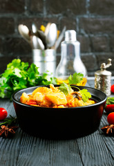 potato with meat