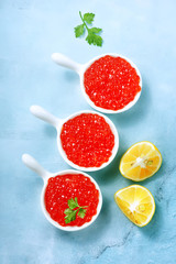 salmon caviar