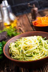Zucchini noodles
