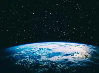 Foto op Canvas Prachtige aarde in de ruimte. De elementen van dit beeld geleverd door NASA. © wowinside