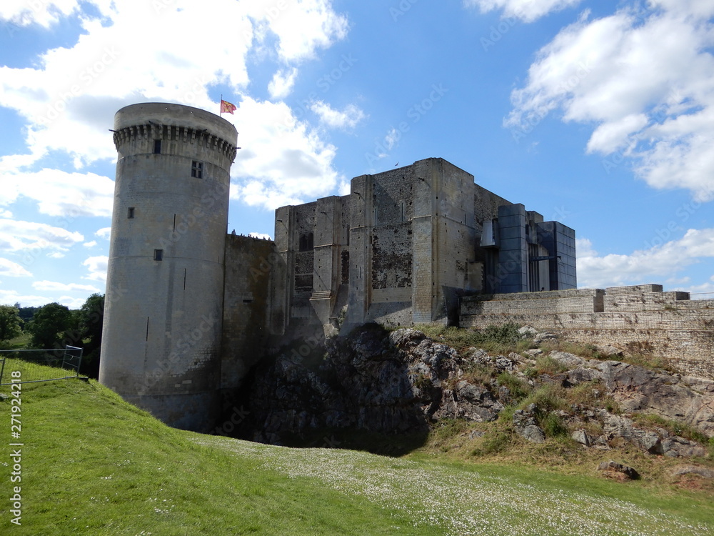 Canvas Prints château de falaise, calvados, normandie, france