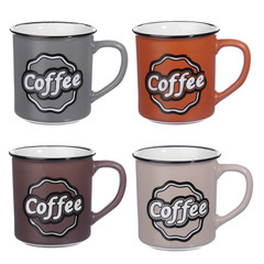 Mug cut out on a white background