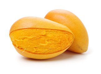 Mango on a white background