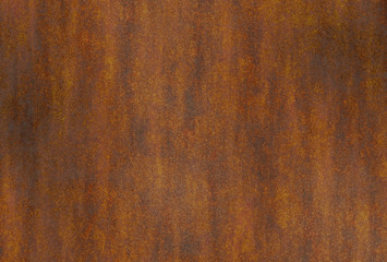 corroded rusty metal wall