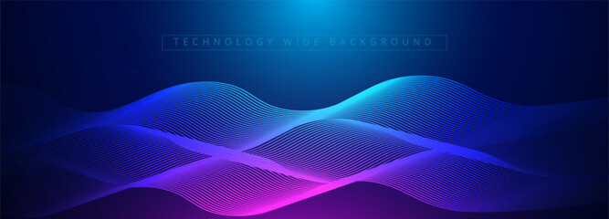 Abstract 3d technology and science neon visualization. Blockchain and cryptocurrency. Digital wallpaper. Business concept. Big data and artificial intelligence. Rendering computer virtual reality