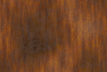 rusty metal wall