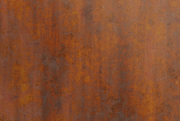 corroded rusty iron plate