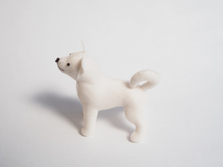フェルト作品　日本犬