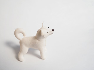 フェルト作品　日本犬