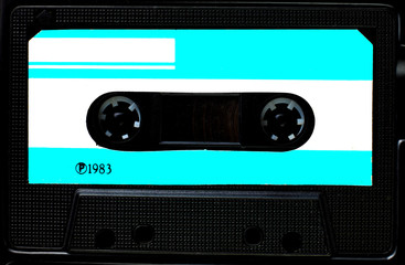 Obraz premium Vintage compact cassette tape