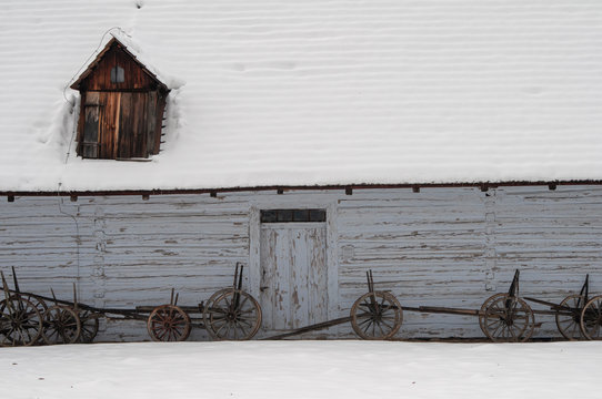 old wooden house, Lemko, Carpathia