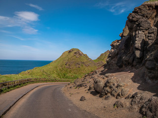 Giants Causeway - a popular landmark in Northern Ireland - travel photography