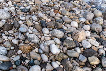Pebbles on the beach