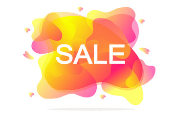 Sale vector background