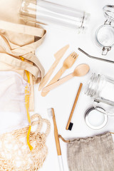 Use less plastic concept