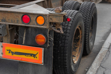 truck stop lights  logistics  transportation