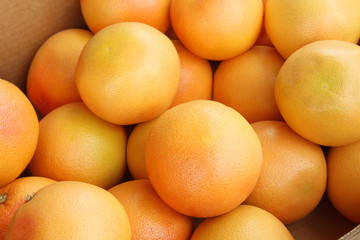 grapefruits for food textures and backgrounds	