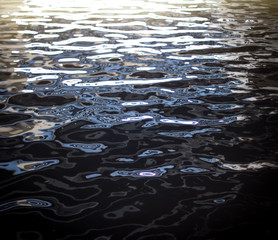 Rippling water