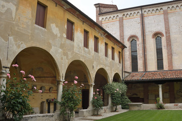 S. Francesco Church and Cloister Bassano del Grappa Vicenza Italy