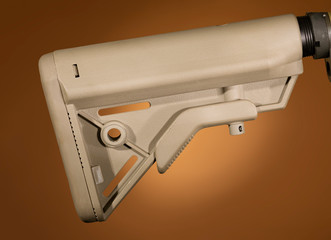 Adjustable assault rifle stock