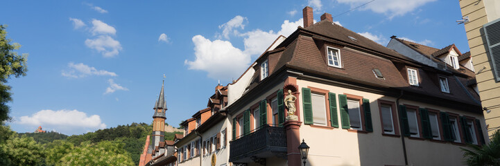 Historische Fachwerkhäuser in Weinheim / Bergstrasse